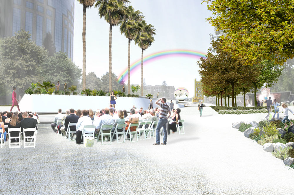 The Capitol Rainbow Sacramento in California by meridian