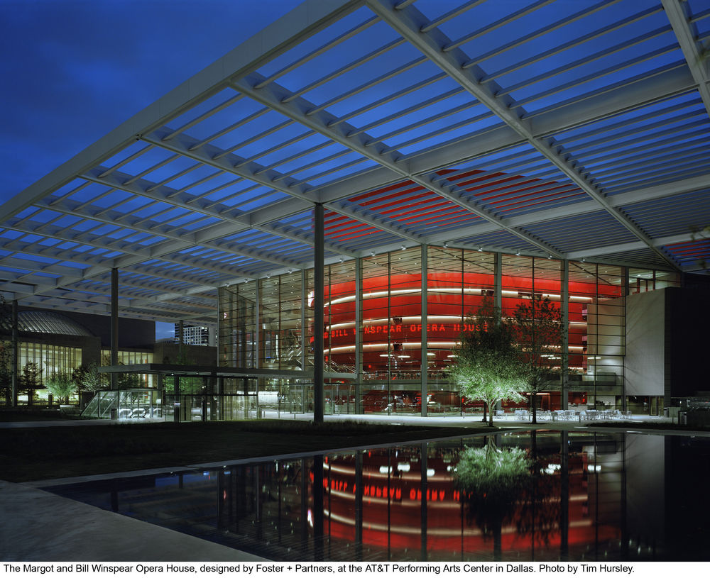 Margot And Bill Winspear Opera House In Dallas, Texas By Foster