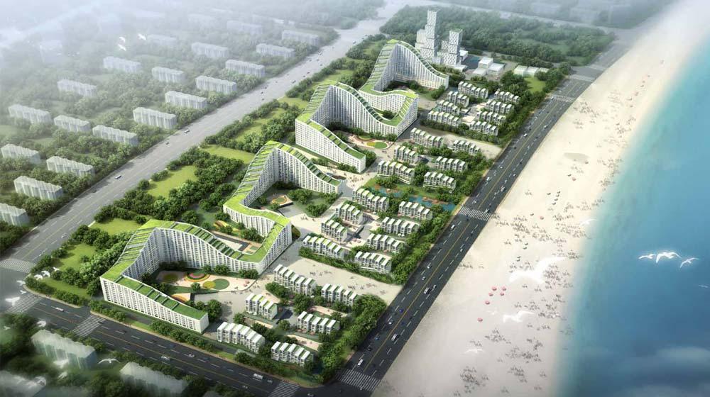 Dongjiang Harbor Master Plan in Binhai, China by Holm