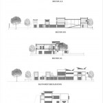 Sections & Elevations : Image courtesy Hiren Patel Architects