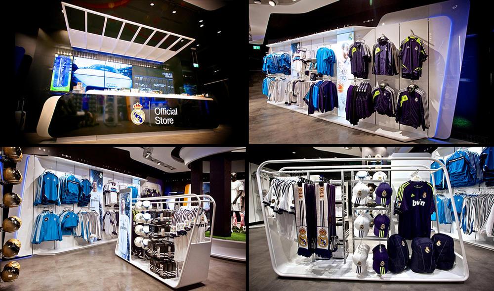 Real Madrid Official Store In Gran Via 31, Spain By Sanzpont