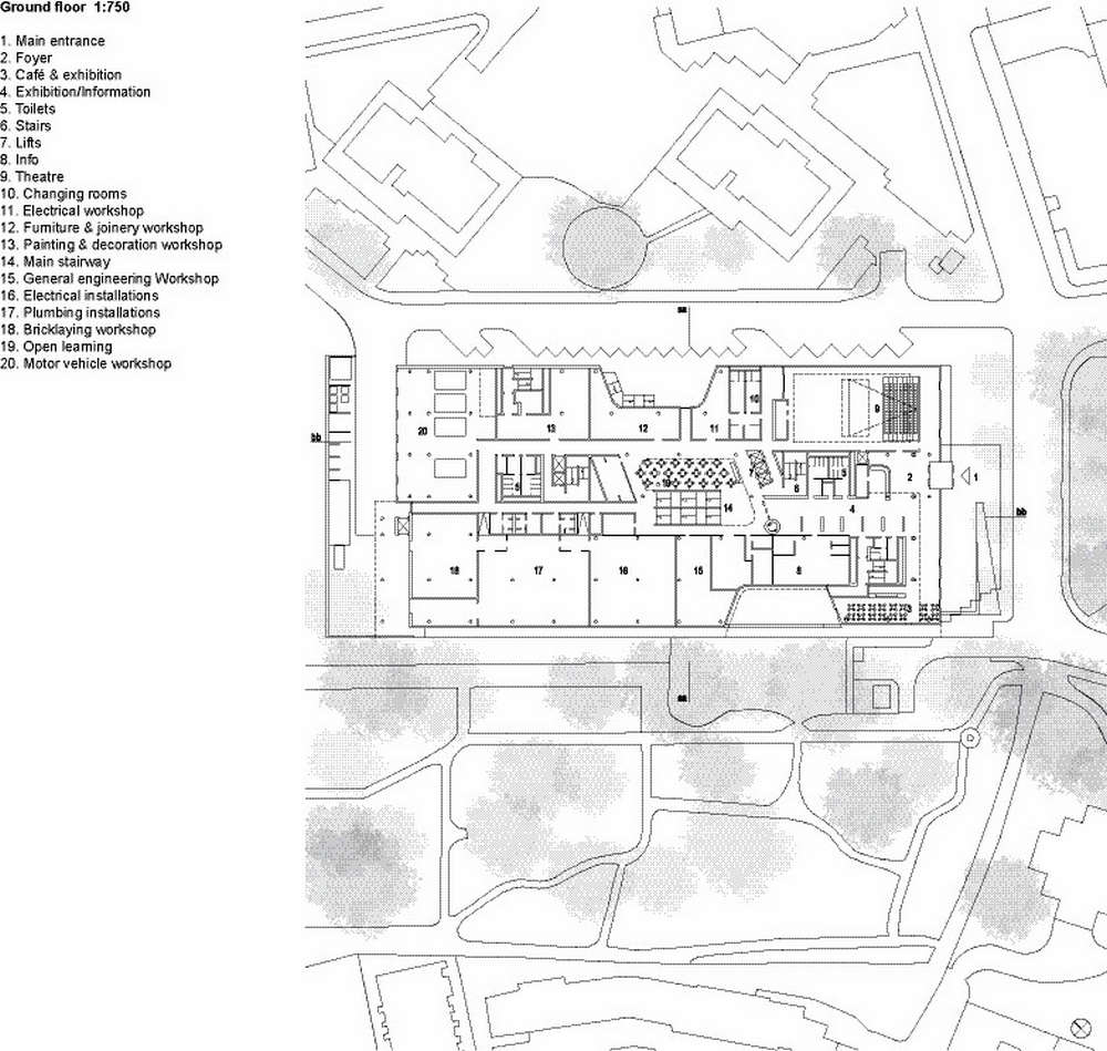 City of Westminster College in London, UK by Schmidt Hammer