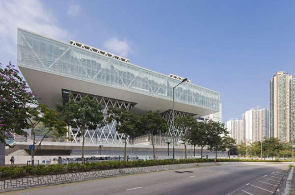 The Hong Kong Design Institute in Hong Kong, China by Coldefy