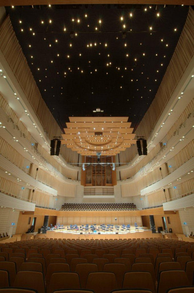 KKL Luzern Concert Hall acoustic upgrade in Switzerland by WSDG