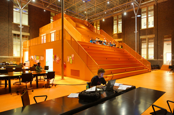 The Why Factory Tribune By MVRDV With Furniture Of Richard Hutten