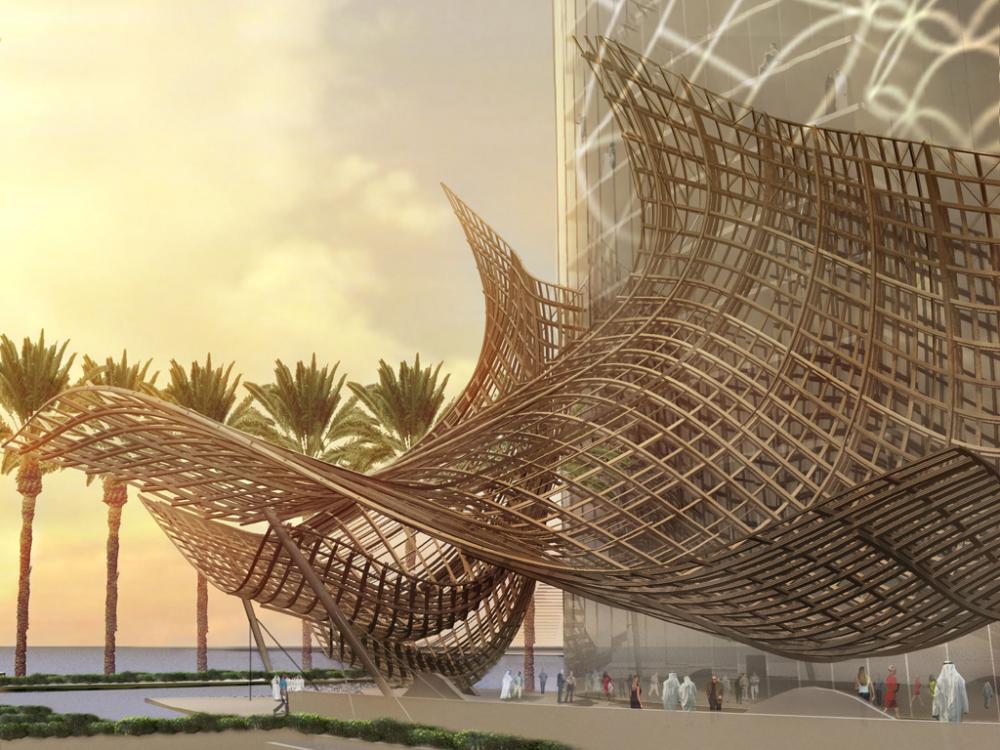 AECCafe: D1 Canopy Design in Dubai creek, UAE by Innovarchi
