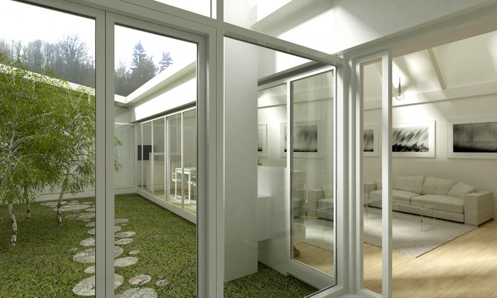 AECCafe ArchShowcase Solar Atrium House by Studio Alfirevic