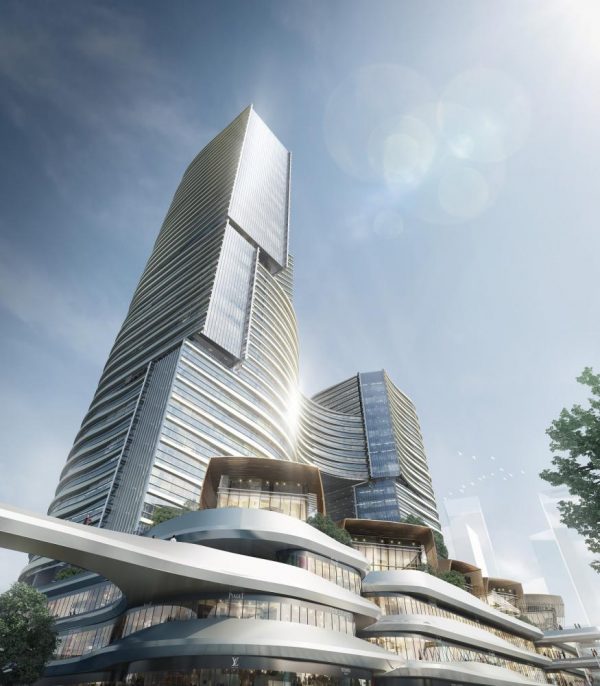 Zhuhai Hengqin Headquarters Complex (Phase II) in China by Aedas