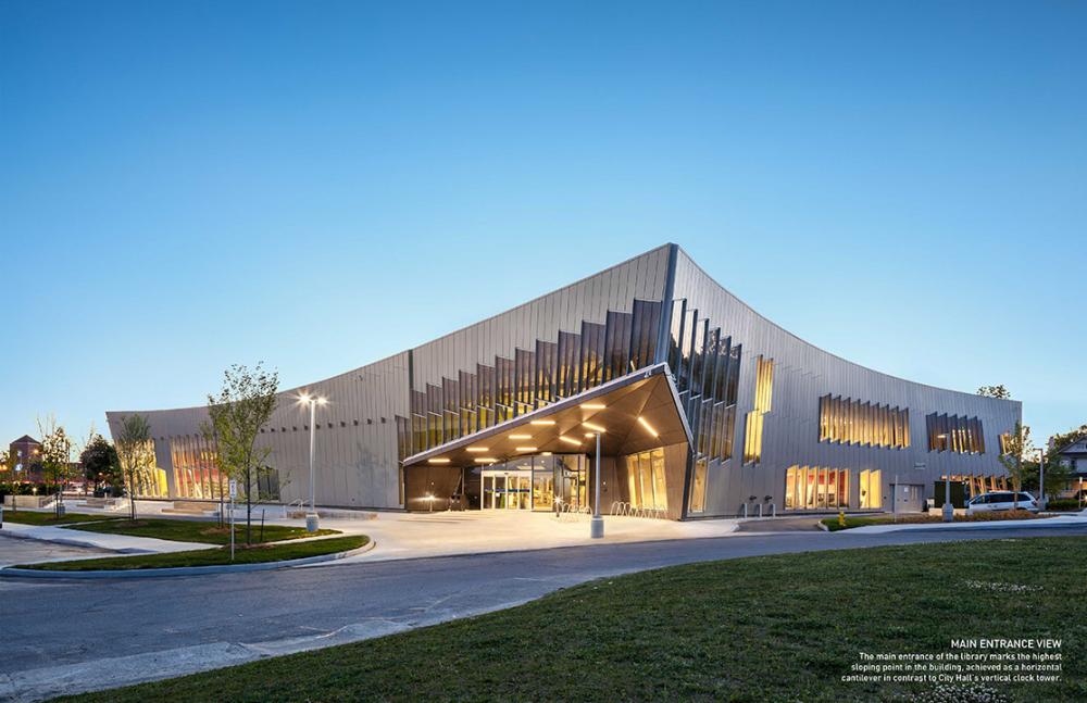 Vaughan Civic Centre Resource Library In Canada By ZAS