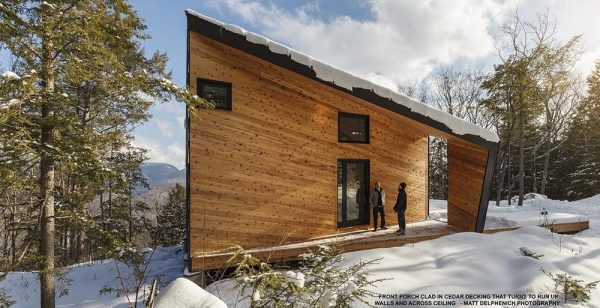 Cabin on a Rock in Lincoln, New Hampshire by I-KANDA ...